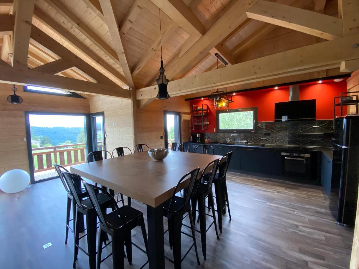 L'ADRET DU TEMPS CHALET 10 PERSONNES 170m2 Gerardmer Ngoại thất bức ảnh